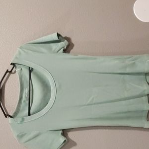 Green blue teal  t shirt